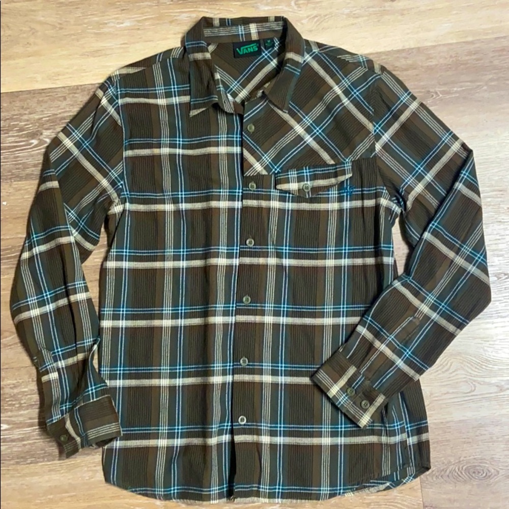 💥 Van’s Plaid Flannel Shirt palace skate vans 💥